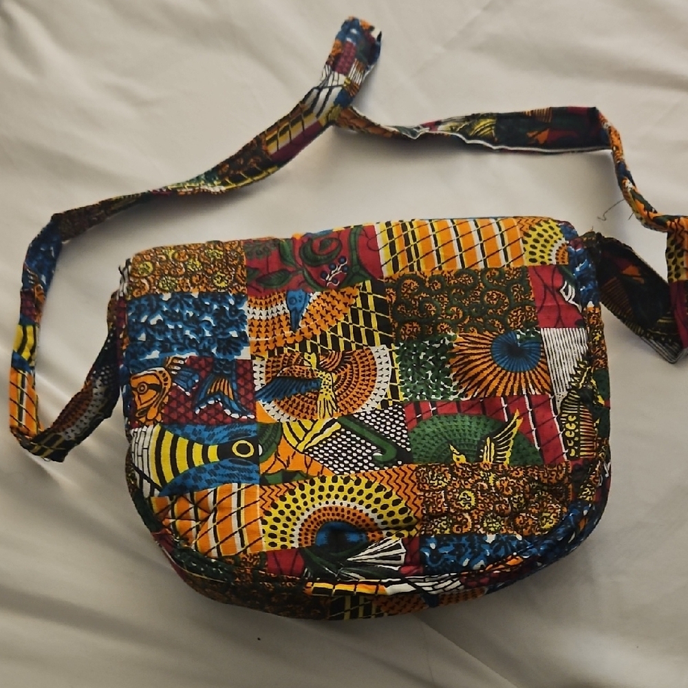 Colorful Patchwork Shoulder Bag